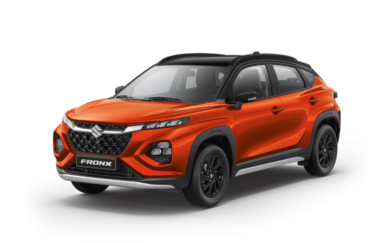 Suzuki Fronx rental car in Mauritius